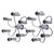 Mid-Century Modern Sputnik Flush-Mounts from Cosack Leuchten, 1960, Set of 2 For Sale - Image 15 of 15