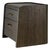 Wood Mocha Oak Veneer Nightstands, Set of 2 For Sale - Image 7 of 9