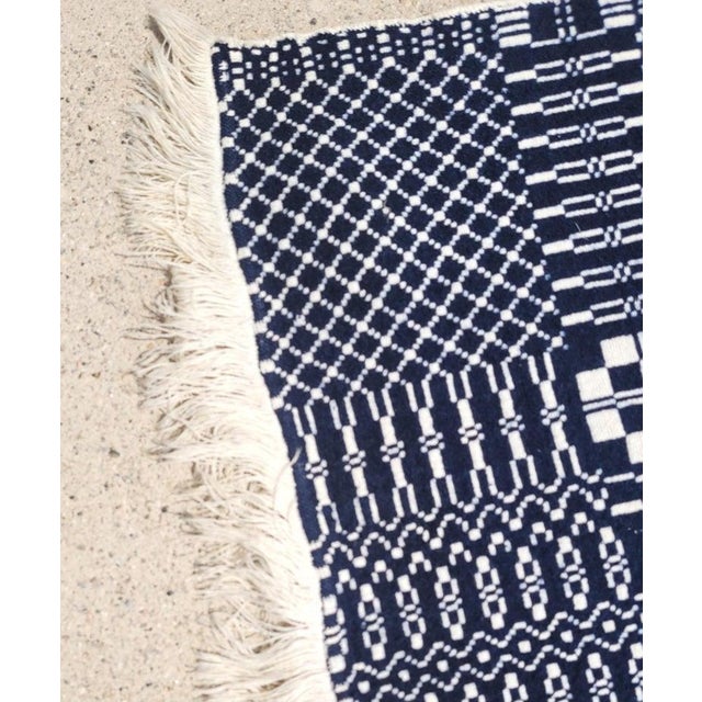 19th Century 19Thc Double Weave Coverlet From Pennsylvania For Sale - Image 5 of 7