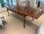 Late 20th Century Late 20th Century French Regence Provincial-Style Walnut Draw Leaf Table For Sale - Image 5 of 12