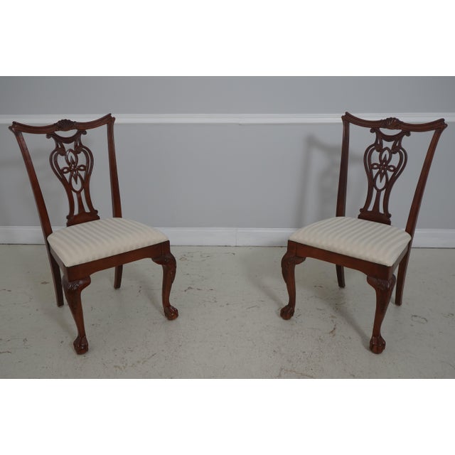 Set of Six Pennsylvania House Mahogany Dining Chairs For Sale - Image 14 of 18