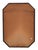 Art Deco Octagonal Hand Carved Wooden Mirror, 1920 For Sale - Image 6 of 7