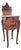 Louis XV Style Bedside Table in Carved Walnut, 1890s For Sale