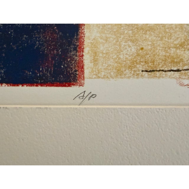 Abstract David MacInnes "Studio Tabletops Ii" Artist Proof Color Monotype, Signed & Dated 2004 For Sale - Image 3 of 9