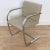Vintage Miles Van Der Rohe Brno Chair for Knoll With Leather and Polished Chrome For Sale - Image 9 of 10