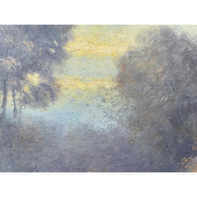 Capercaillie in a Winter Landscape, 1910, Oil Painting on Canvas, Framed For Sale - Image 12 of 16