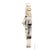 Silver Vintage Rolex Precision 2-Tone Manual Wind Flex Stretch Bracelet Ladies Watch For Sale - Image 8 of 12