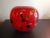 1990s 1990s Red Confetti Art Glass Rose Bowl For Sale - Image 5 of 5