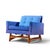 Mid-Century Modern Adrian Pearsall for Craft Associates 2406-C Mid Century Walnut Lounge Chair For Sale - Image 3 of 9