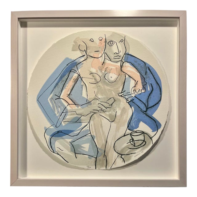 Rare 2004 Bruno Zeppilli Limited Edition 19/50 Lithograph Framed, Signed For Sale
