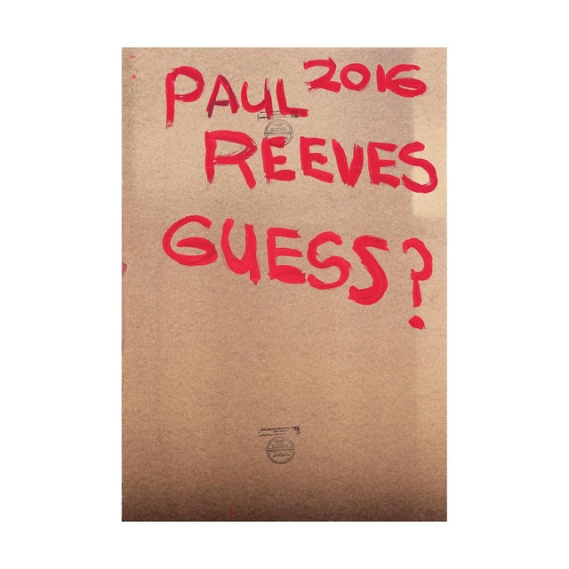 2016 "Maybe, Maybe Not" Blue and Red Abstract Longitudinal Female Portrait Painting by Paul Reeves For Sale - Image 12 of 13