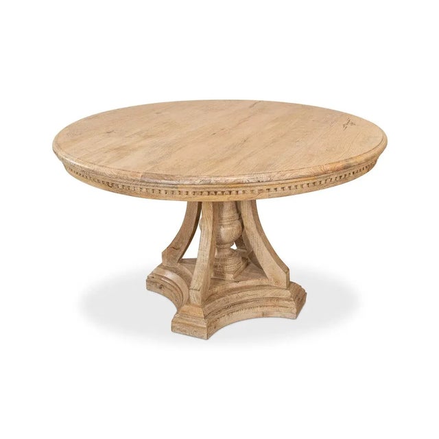 American Country Round Dining Table For Sale - Image 3 of 12