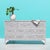 Not Yet Made - Made To Order Arabesque Mother of Pearl Inlay Seven Drawer Dresser by House of Jaipur For Sale - Image 5 of 5