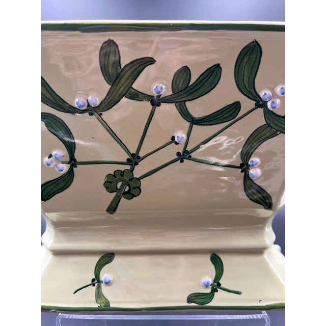 Mid 20th Century Italian Cachepot by Maioliche, Deruta For Sale - Image 9 of 13