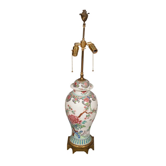 Late 19th Century Samson Porcelain Table Lamps - a Pair For Sale - Image 5 of 12