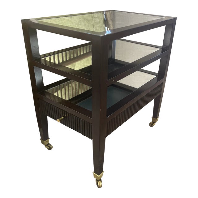 Canterbury Side Table With Mirrors For Sale