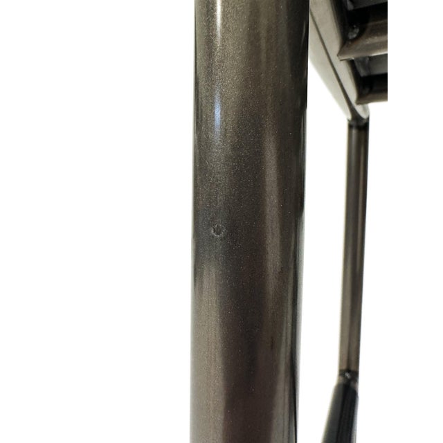 Vintage Post Modern Rodney Kinsman "Tokyo" for Bieffeplast Style Barstools - Set of Three For Sale - Image 12 of 17