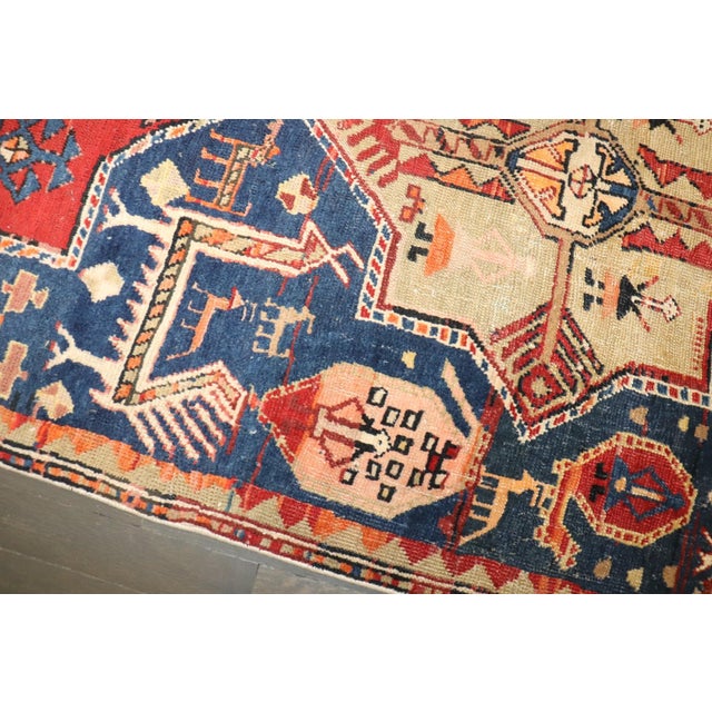 Antique Akstafa Caucasian Runner - 2'10" x 8'6" For Sale - Image 4 of 8