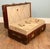 Vintage Travel Trunk Steamer Luggage Case by Finnigans Manchester For Sale - Image 4 of 4