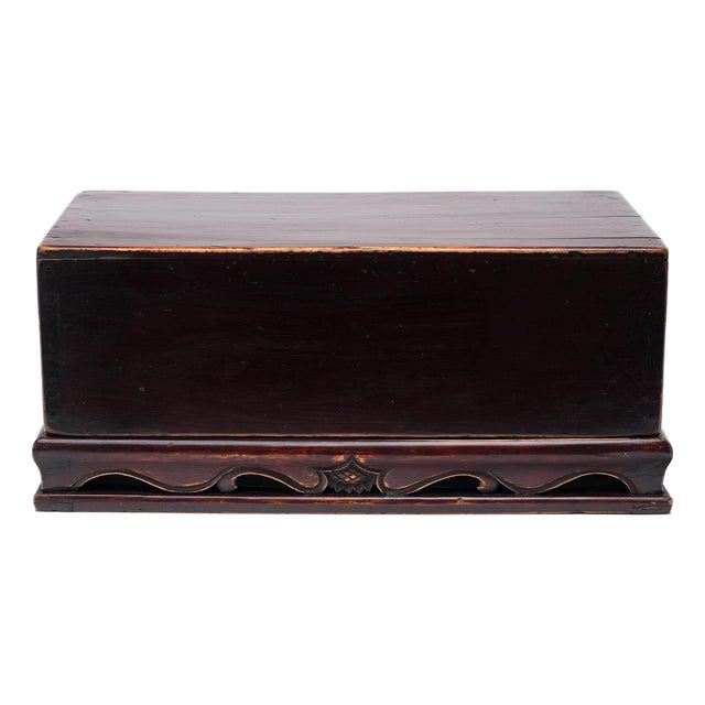 Chinese Lacquered Stacking Box, C. 1900 For Sale