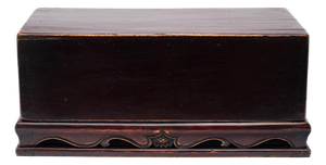 Chinese Lacquered Stacking Box, C. 1900