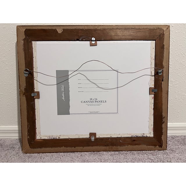 Listed French Artist Georges De Marco 1906-1990 Oil Canvas Painting Still Life For Sale - Image 10 of 11