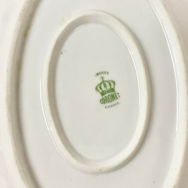 1800s Antique French Limoges Porcelain George Borgfeldt Fish Game Dinnerware Set - 13 Pieces, Service for 10. For Sale - Image 14 of 18