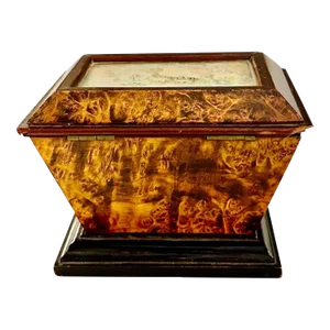 Early 19th Century Biedermeier Petit Point Box