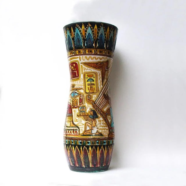Italian Ceramic Vase by Nereo Boaretto for Nereo Boaretto, 1958 For Sale - Image 4 of 8