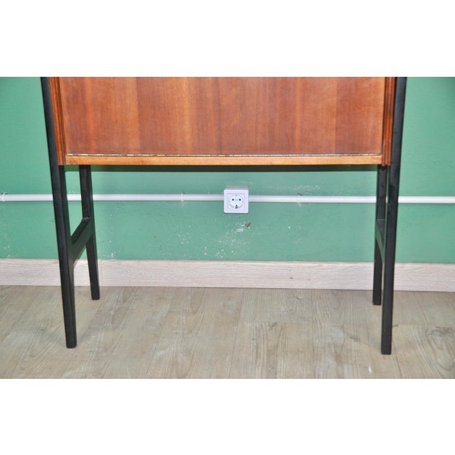 Bar Cabinet with Chrome Handles, 1960s For Sale - Image 12 of 16