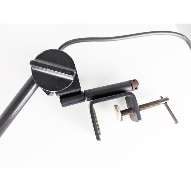 Aluminum & Black Metal Sintesi Table Lamp by Ernesto Gismondi for Artemide, 1970s For Sale - Image 12 of 16