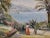 Claude Pissarro -View of Monte Carlo by the Garden of Monaco- Painting For Sale - Image 4 of 10