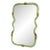 Exclusive SimoEng Designer Mirror With Green Torciglione Murano Glass For Sale