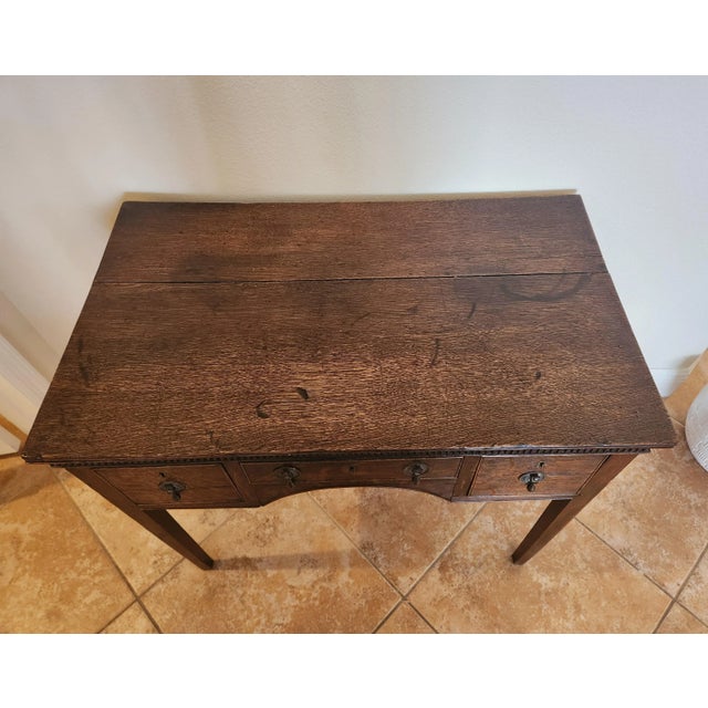 18th Century Antique English Lowboy Table For Sale - Image 11 of 11
