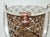 Copper Pierced Metal Filigree & Lucite Cylinder Box Handbag, 1950's For Sale - Image 8 of 14