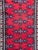 Pretty mid century Turkmen Baluch rug with nice tribal design and beautiful colours with a red field, entirely hand...