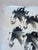 Paper Expressive Vintage Ink Horse Painting by j.p. Gaston in Asian Brush Style on Rice Paper. For Sale - Image 7 of 10
