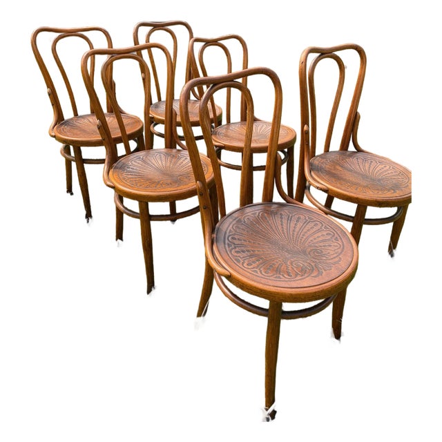 1895-1914, Jacob & Josef Kohn Bentwood Chairs, Pre-Thonet Sequentially Numbered For Sale