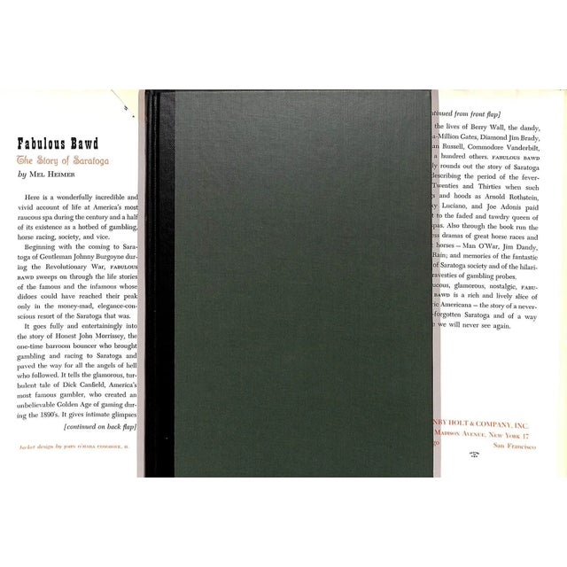 Traditional "Fabulous Bawd: The Story of Saratoga" 1952 Heimer, Mel For Sale - Image 3 of 10