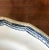 Rouen Plate Dish with Stitched Restauration Delft Blue, France, 1780s For Sale - Image 7 of 9