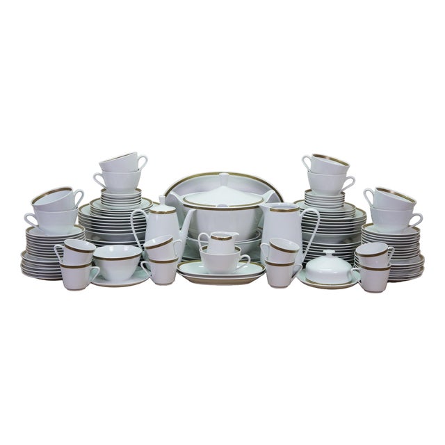 Veb Colditz German Porcelain China Dinnerware Serving Set - 114 Pcs For Sale