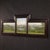 Views of Lake Lugano, 1940, Oil on Panel Triptych, Set of 3 For Sale - Image 14 of 16