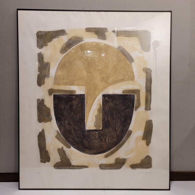 Rafael Canogar, Head, 1987, Etching For Sale - Image 7 of 18