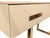 Contemporary Beige Console Table with Murano Mirror Glass and Brass from Justfurnituress SRL For Sale - Image 3 of 6
