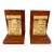 Vintage Italian Marble & Oxolite Bookends | Bearded Mascaron Gargoyle Mythological For Sale