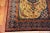 Textile Nazmiyal Collection Silk Pile Gold Vintage Persian Qum Rug For Sale - Image 7 of 8