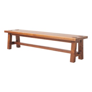 Oak Bench Attributed to the Stickley Brothers c.1940s For Sale