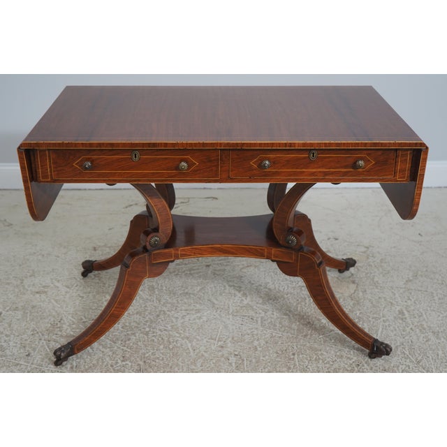 Age: Approx: 50 Years Old Details: Oak Secondary Drawer Construction Stunning Rosewood Throughout High Quality...