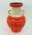 Ceramic Model 65 45 WGP Vase Bubble Decor Red and Orange by Bay Keramik, 1960s For Sale - Image 7 of 12