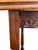 Antique English Jacobean Style Oak Flip Top Game Table Bar Cart Carved Frieze For Sale - Image 13 of 18